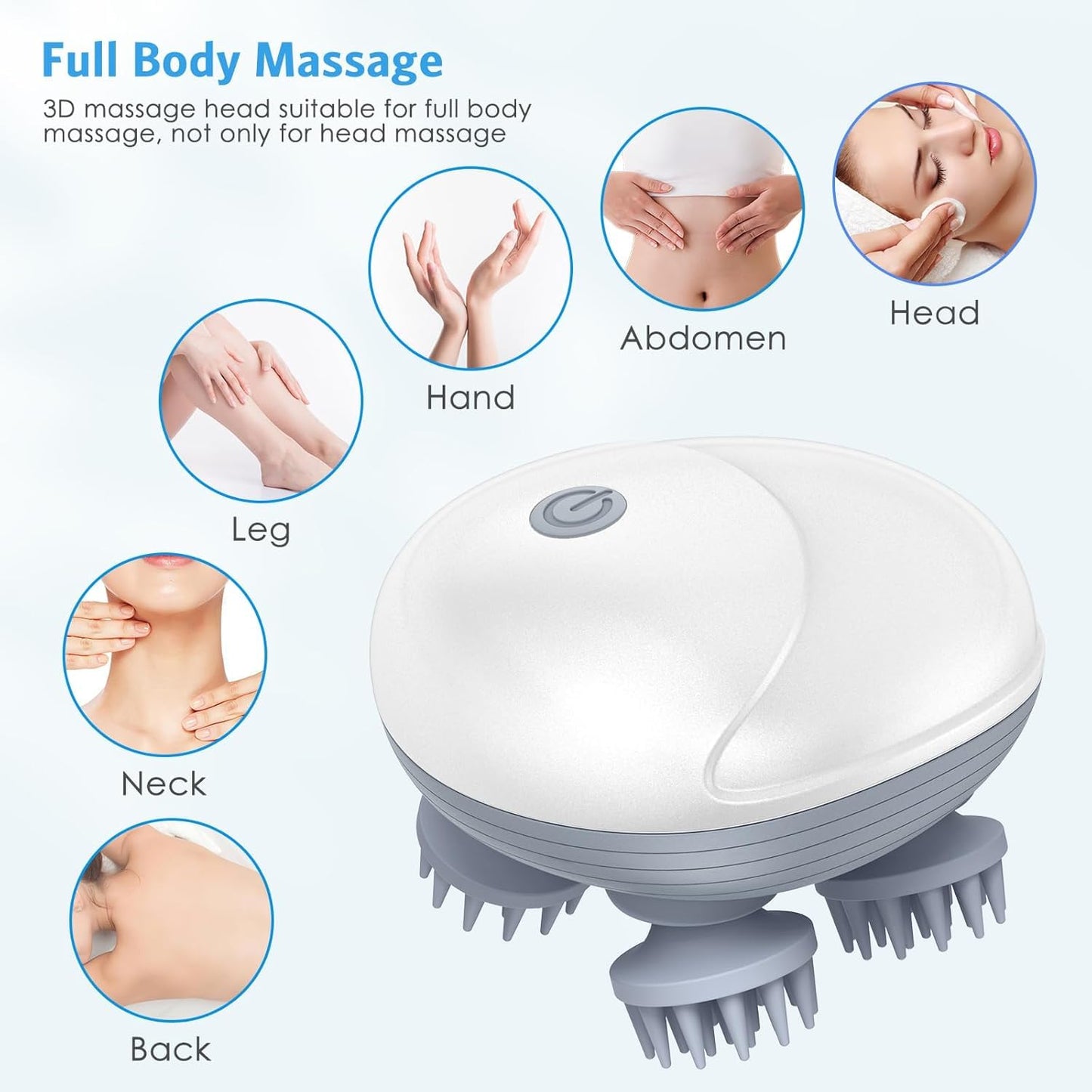 Rechargeable Scalp & Body Massager