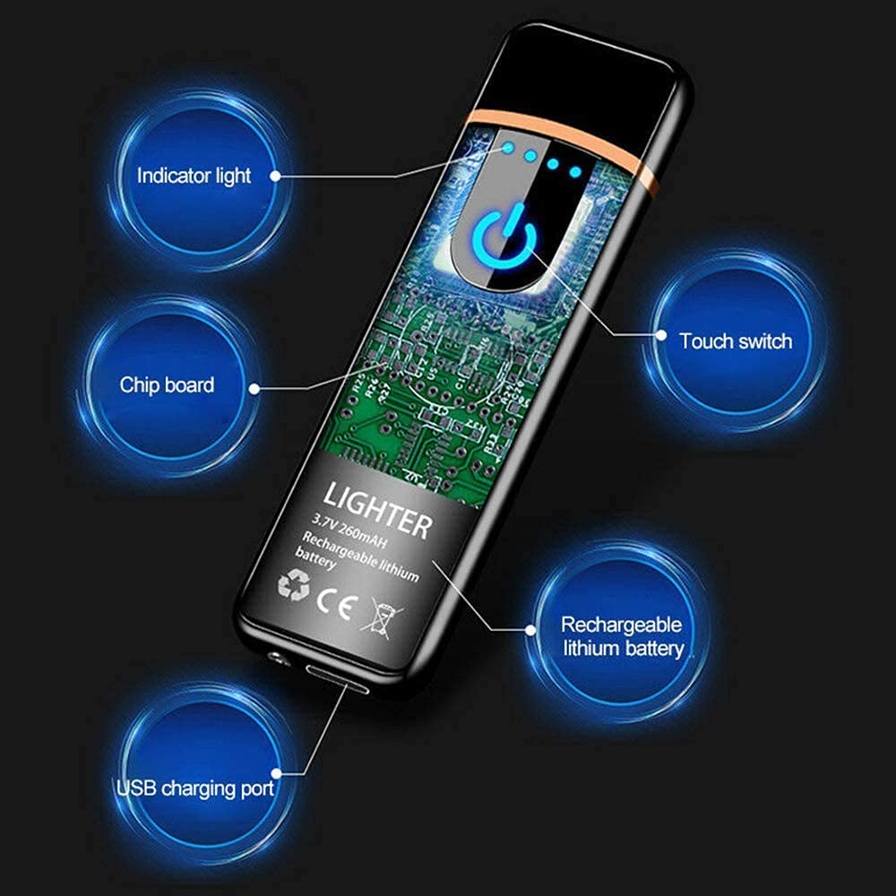 Smart Fingerprint Sensor Lighter