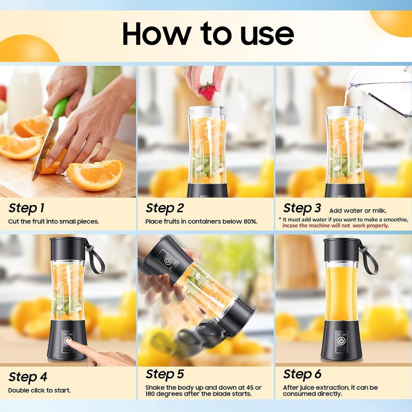 BlendMate Portable Juicer