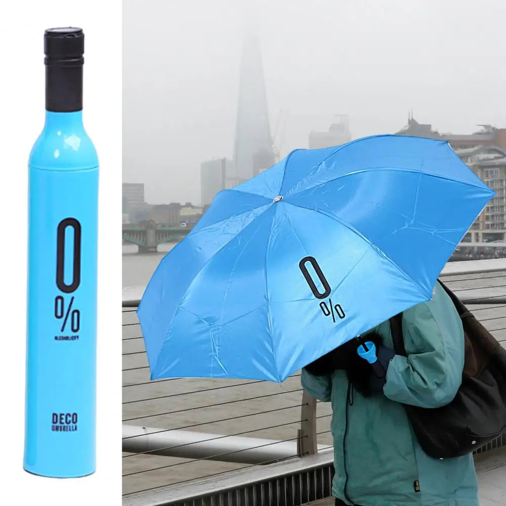 YourNextGadgets Wine Bottle Travel Umbrella