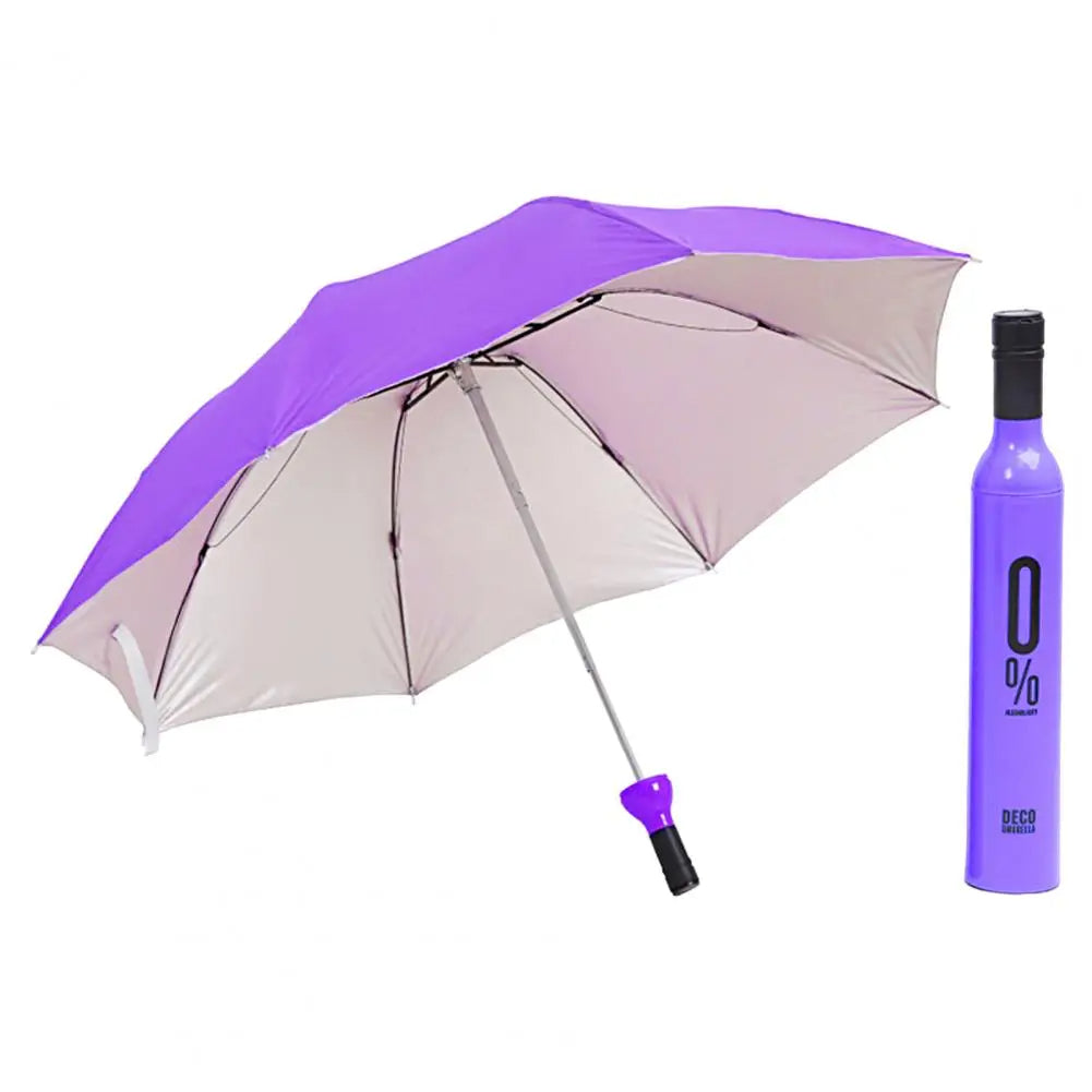 YourNextGadgets Wine Bottle Travel Umbrella