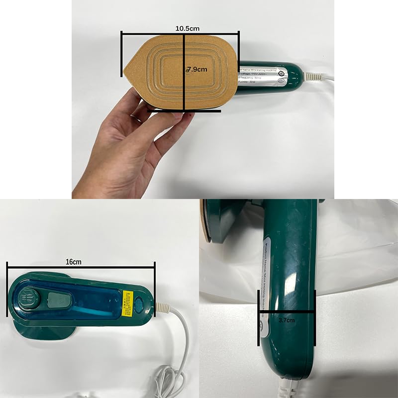 Portable Stainless Steel Mini Iron & Garment Steamer