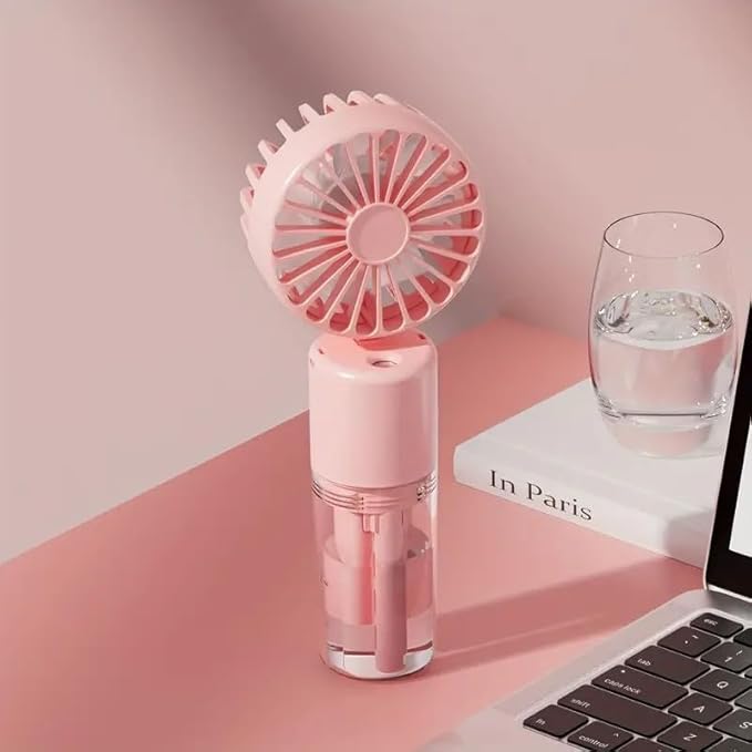 AquaBreeze Portable Misting Travel Fan