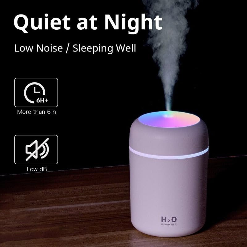 Portable Humidifier with colorful light