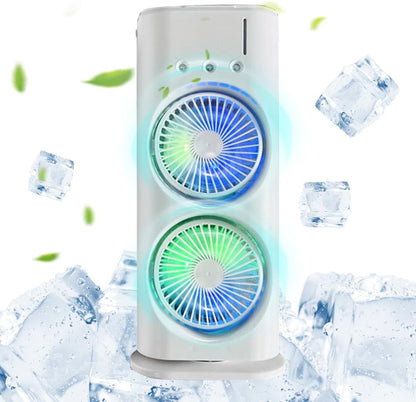 GlacierBreeze Dual Mist Oscillating Fan