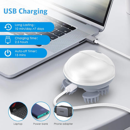 Rechargeable Scalp & Body Massager