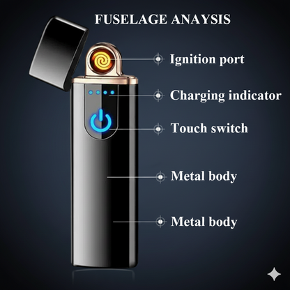 Smart Fingerprint Sensor Lighter