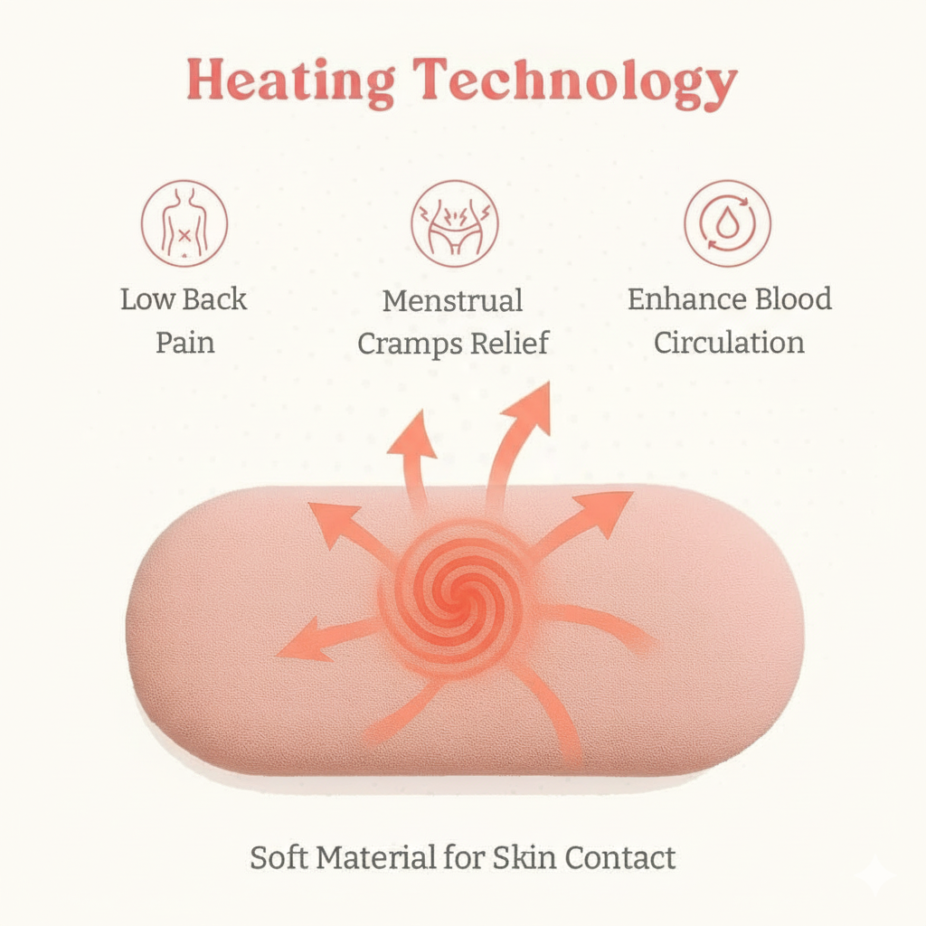 Rechargeable Period Cramp Relief Device