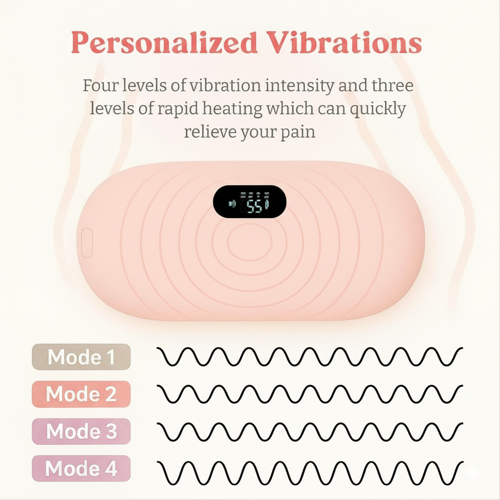 Rechargeable Period Cramp Relief Device