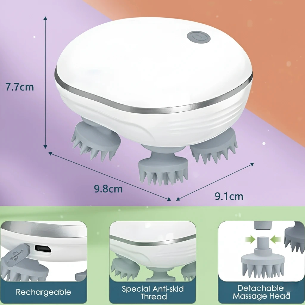 Rechargeable Scalp & Body Massager