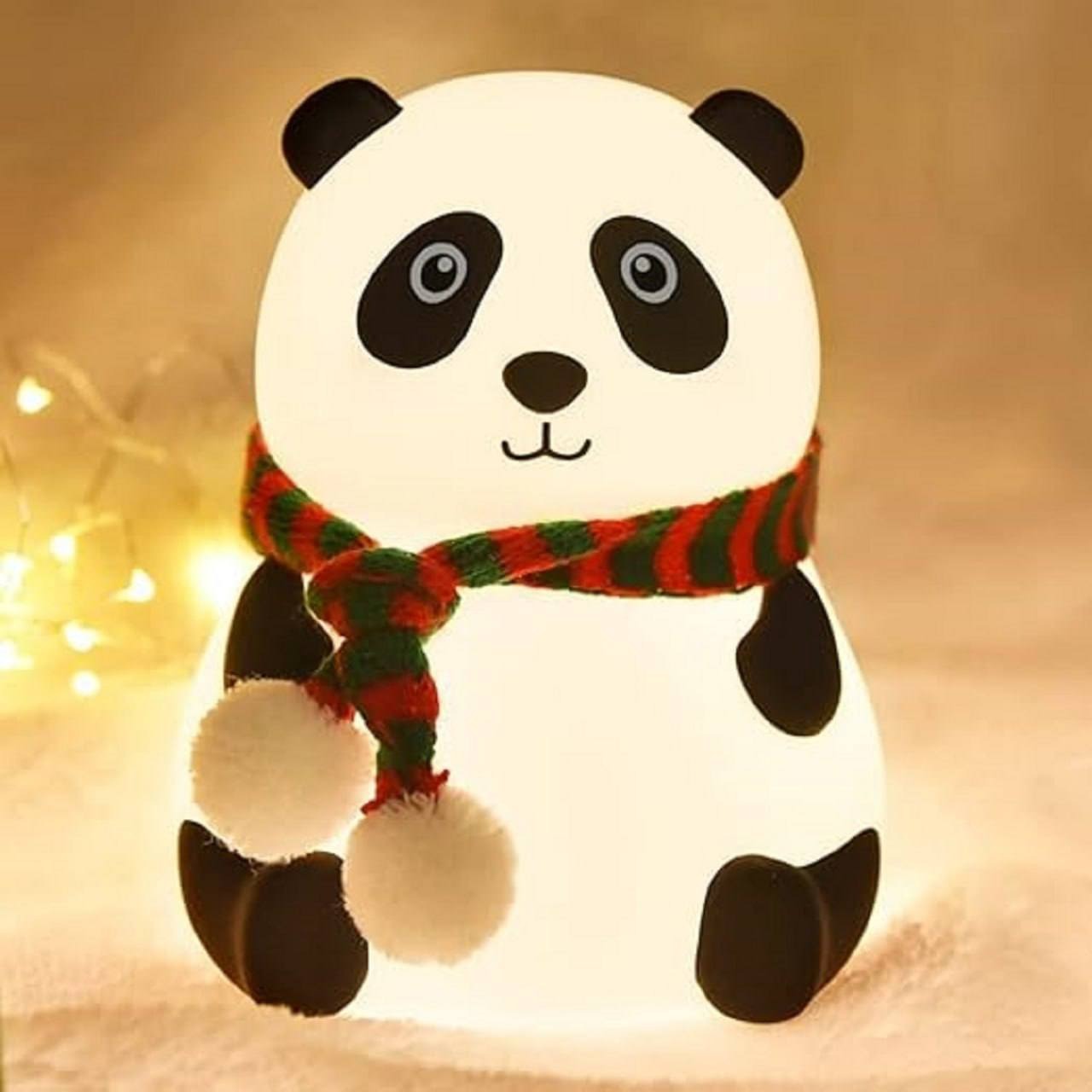 Rechargeable Silicone Panda Night Light