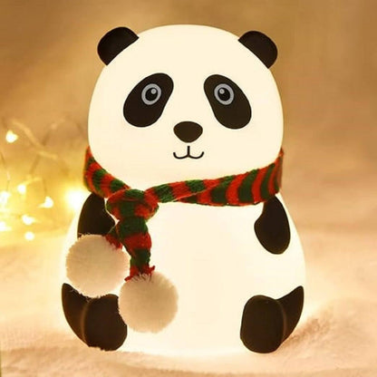 Rechargeable Silicone Panda Night Light