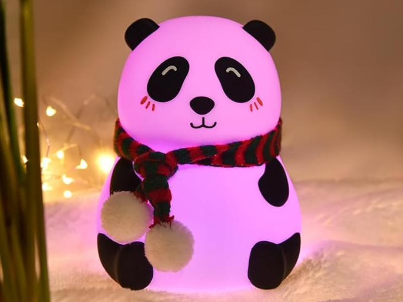 Rechargeable Silicone Panda Night Light